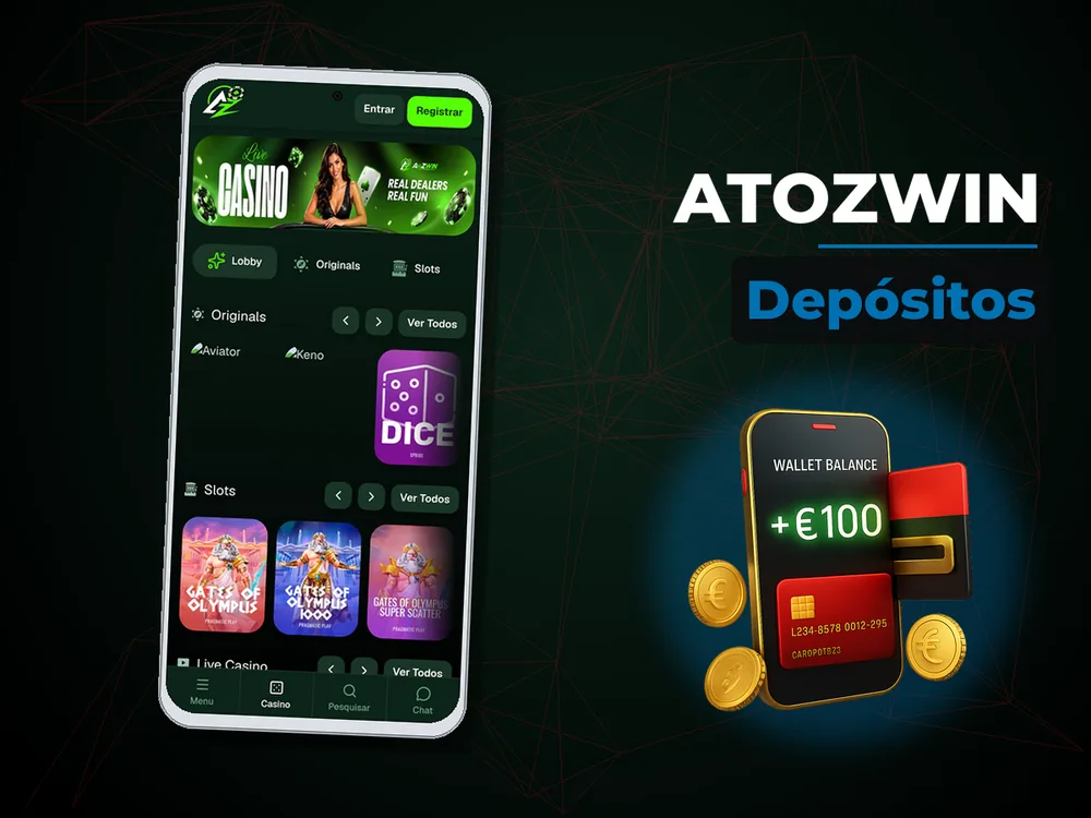 Atozwin - Depósitos